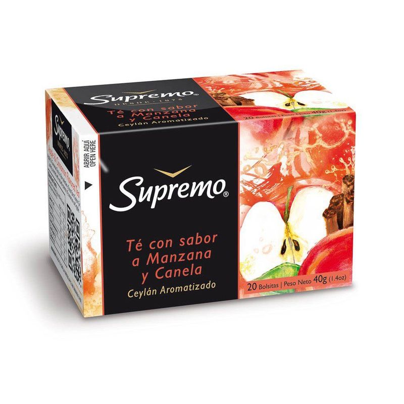 SUPREMO - Te Gourmet Manzana Canela