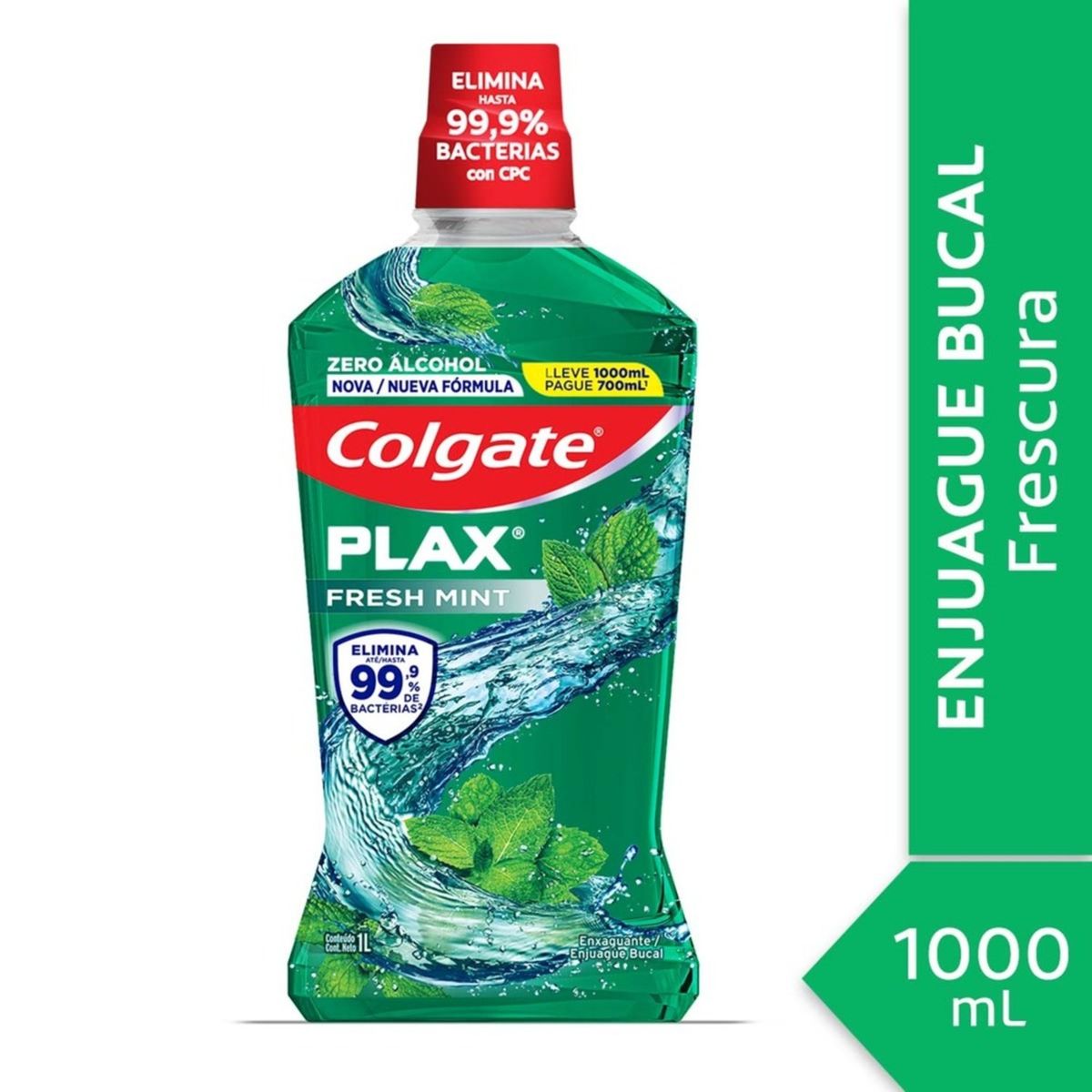 COLGATE - Enjuague Bucal Plax Fresh Mint