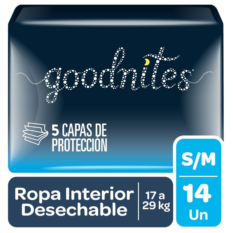 HUGGIES - Calzon Good Nites S/M