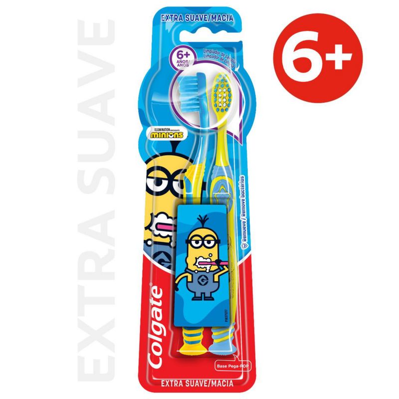 COLGATE - Cepillo de Dientes Colgate Smiles Minions 2 Un