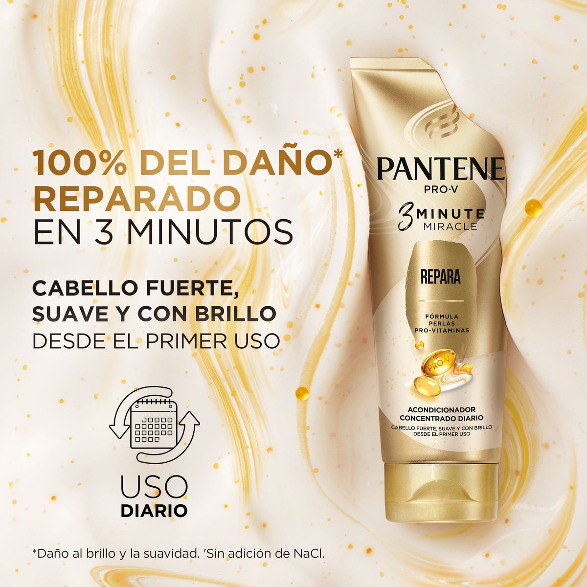 PANTENE - Acondicionador 3 Minute Miracle Pro-V Restauración