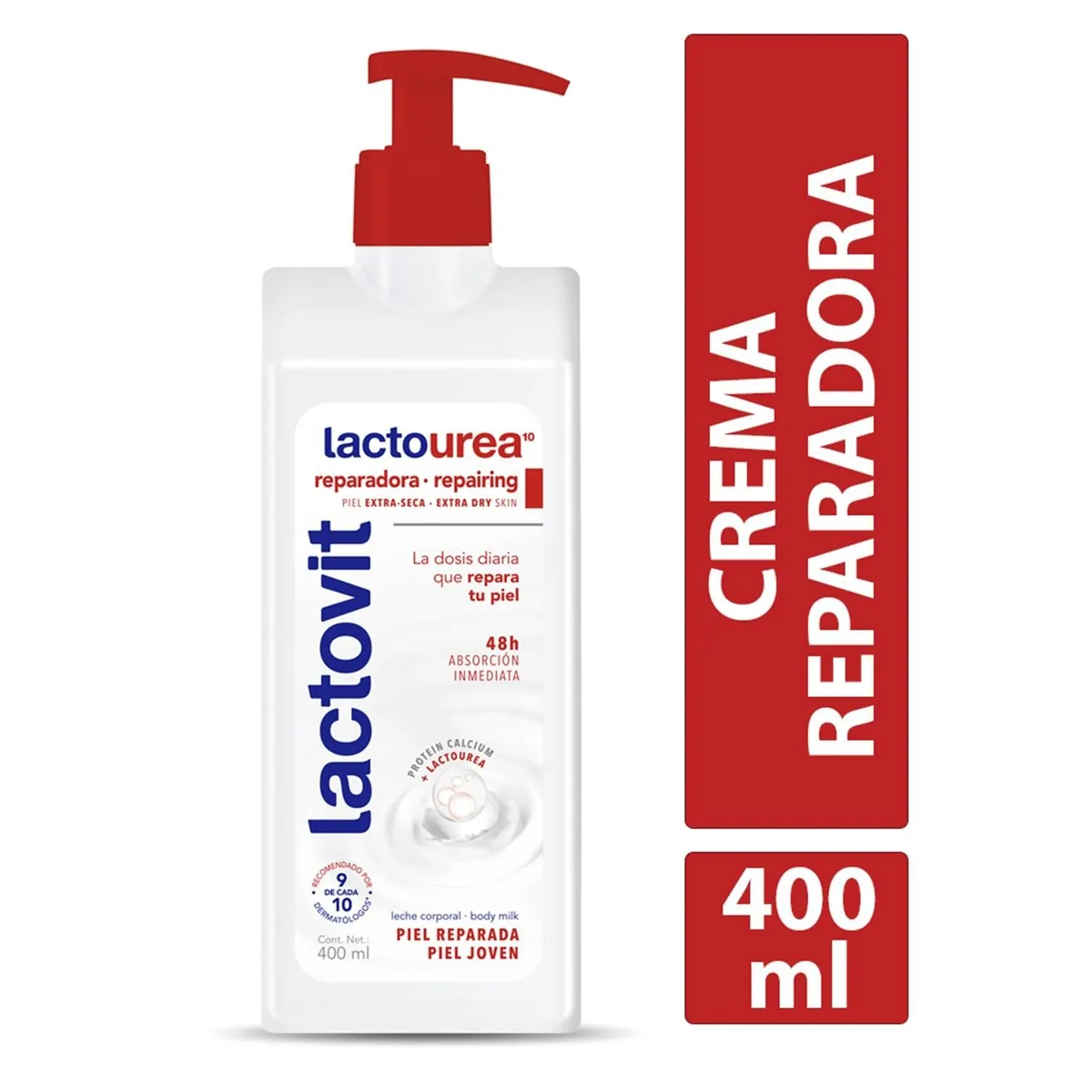 LACTOVIT - Crema Corporal Lactovit Reparadora 400 ml