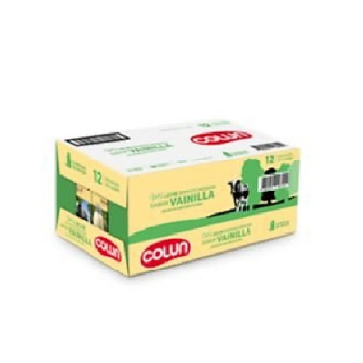 COLUN - Pack Leche Semidescremada Sabor Vainilla