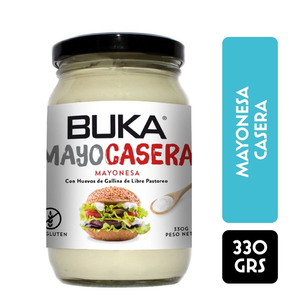 BUKA - MAYONESA CLASICA 330 GR  BUKA