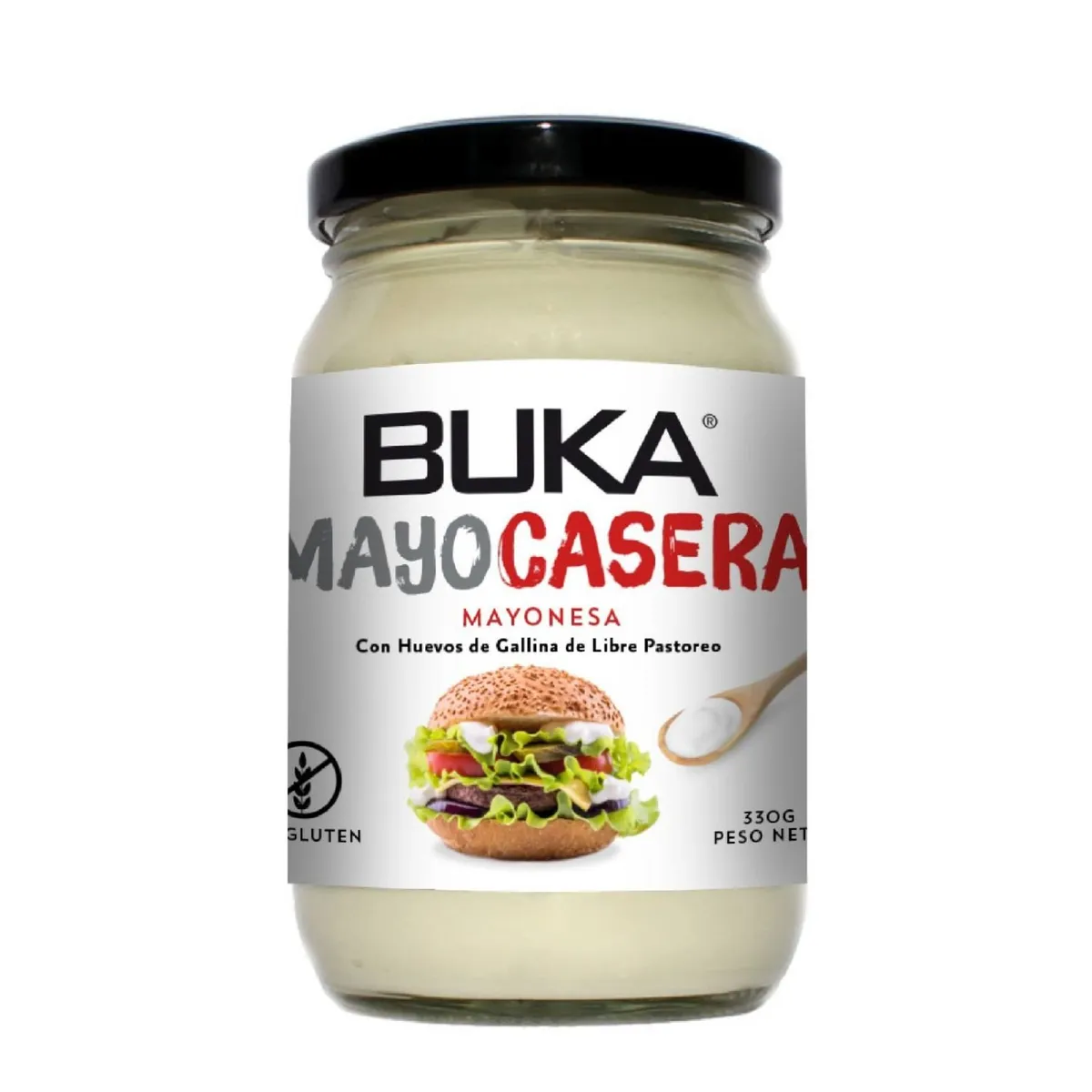 BUKA - MAYONESA CLASICA 330 GR  BUKA