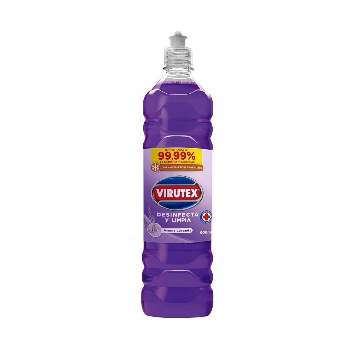 VIRUTEX - Limpiador Pisos Desinfección Lavanda