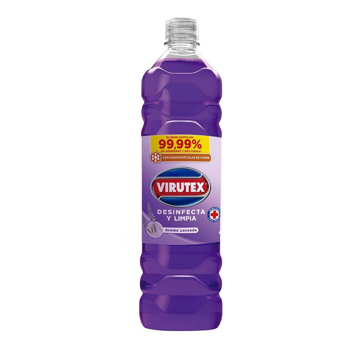 VIRUTEX - Limpiador Pisos Desinfección Lavanda