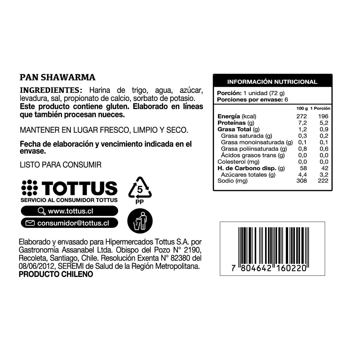TOTTUS - Pan Shawarma