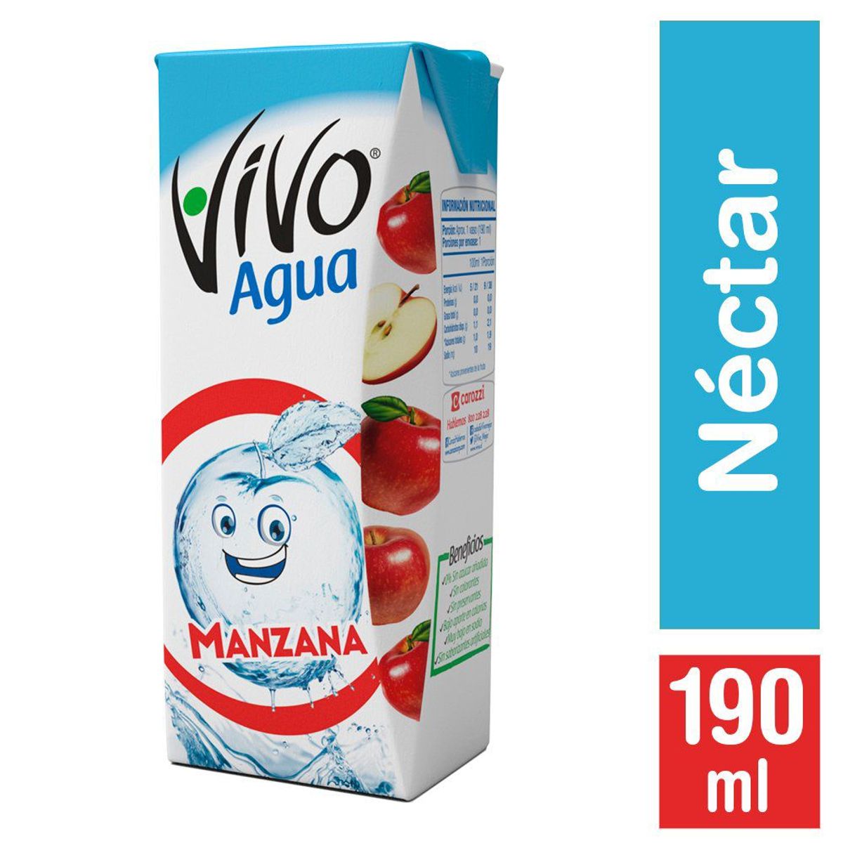 VIVO - Agua con Jugo de Manzana