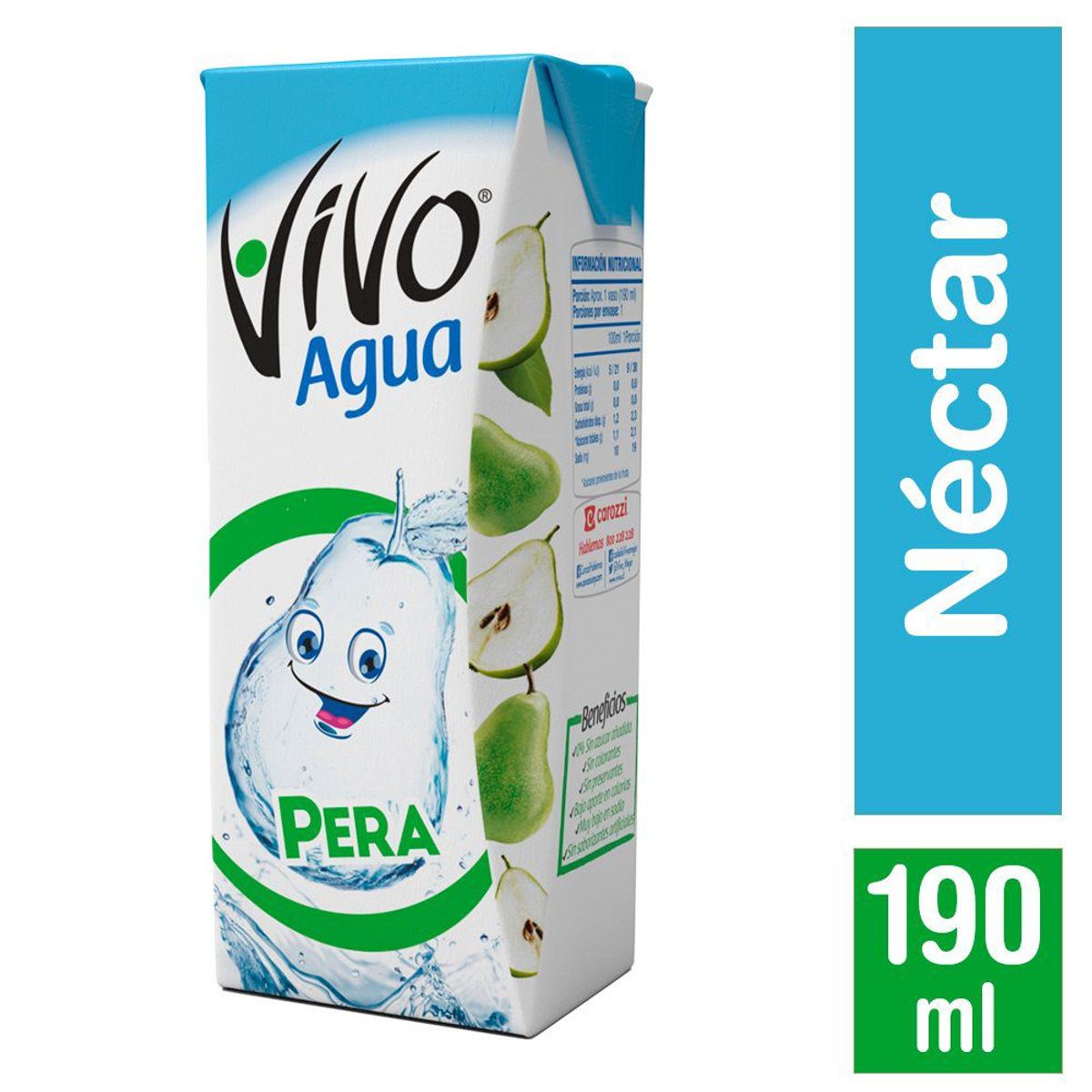 VIVO - Tripack de Agua Sabor Pera
