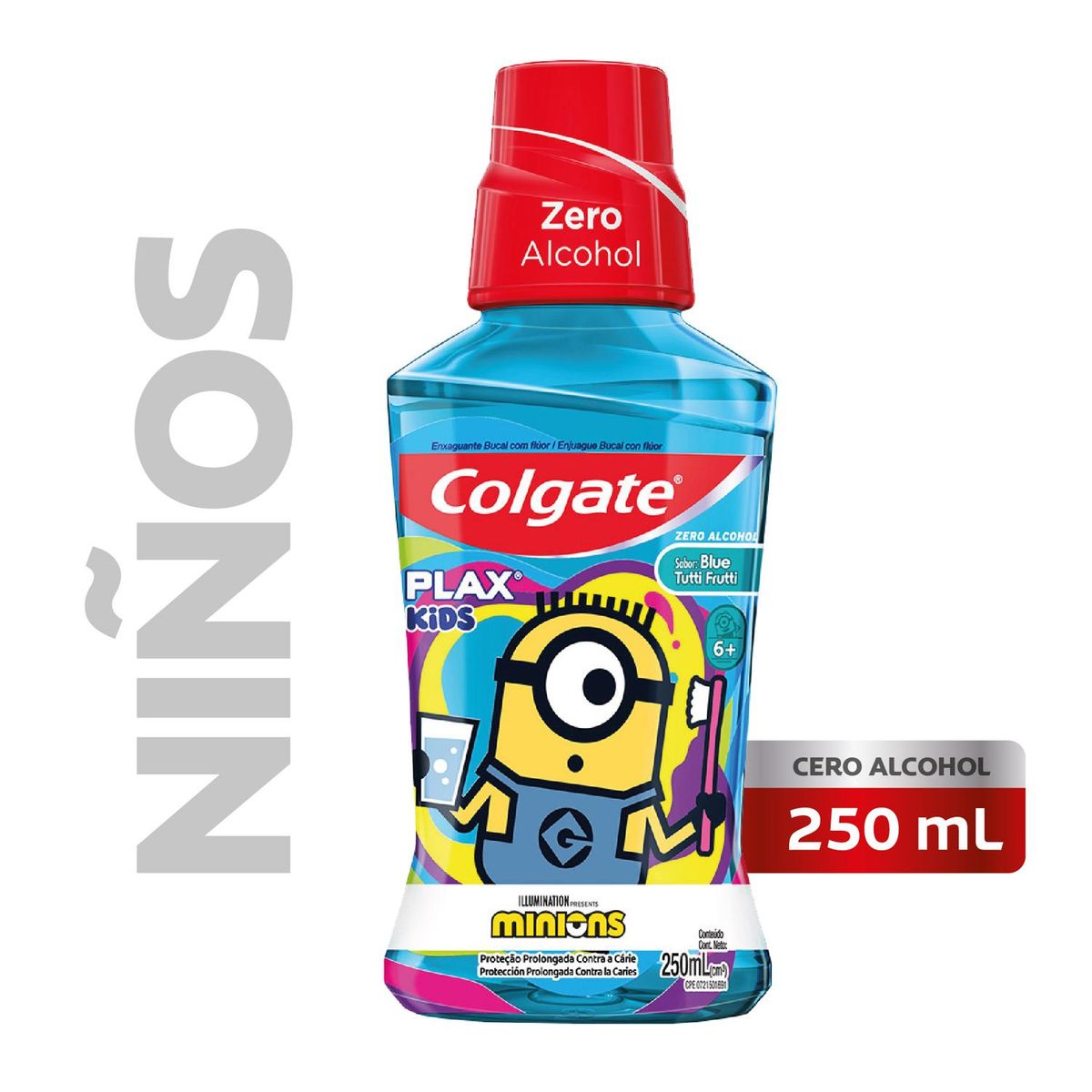 COLGATE - Enjuague Bucal Plax Minions
