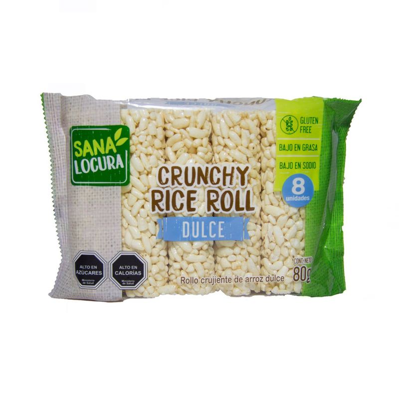 DULCE LOCURA - Rollo Arroz Inflado Dulce