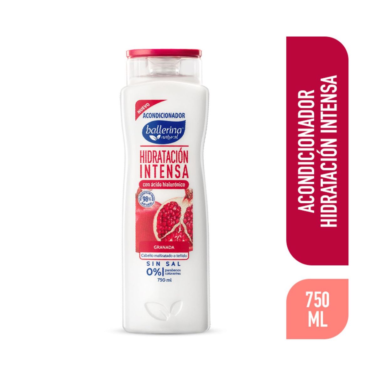 BALLERINA - ACOND SIN SAL GRANADA FCO 750ML BALL