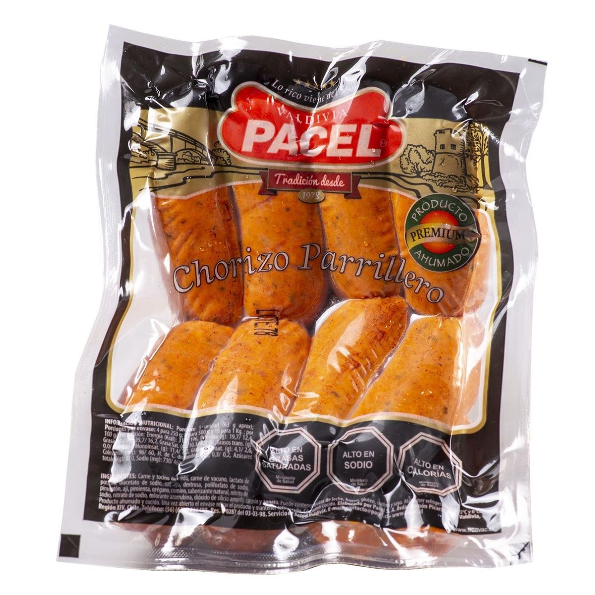 PACEL - Chorizo Parrillero Pacel 500 g