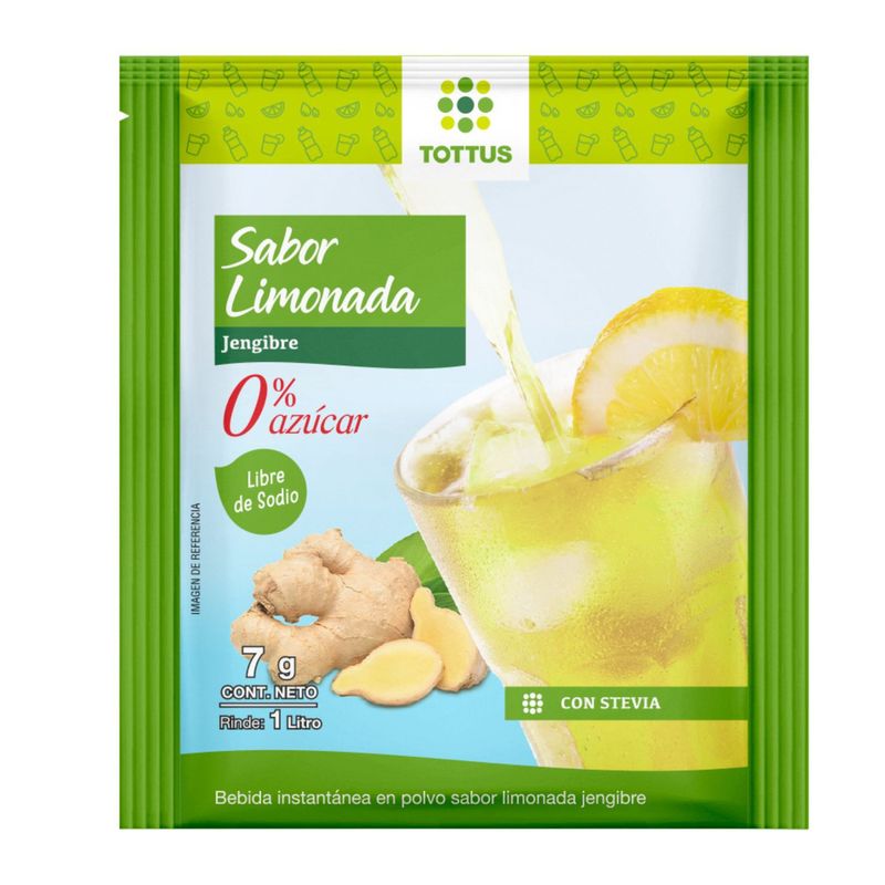 TOTTUS - Jugo en Polvo Limón Jengibre