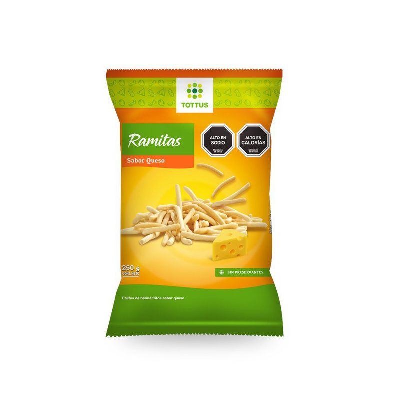 TOTTUS - Ramitas Sabor Queso Tottus 250 g