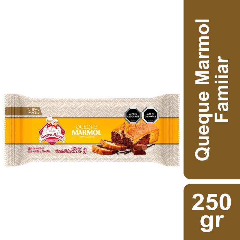 NUTRA BIEN - Queque Familiar Mármol