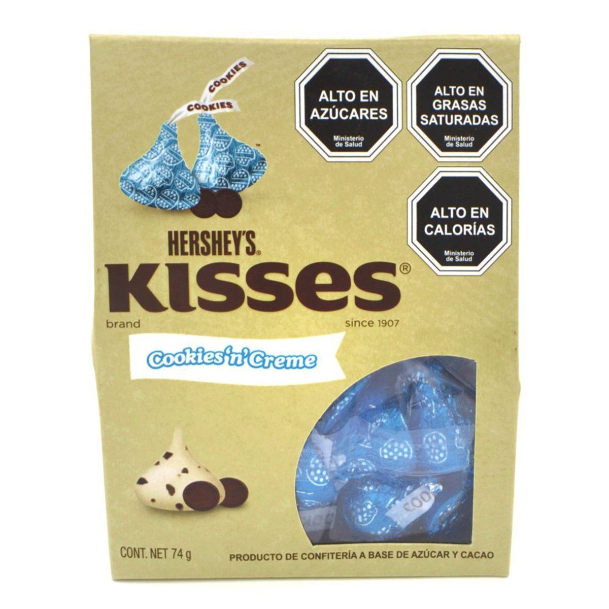HERSHEYS - Estuche Kisses Cookiescreme Hershey