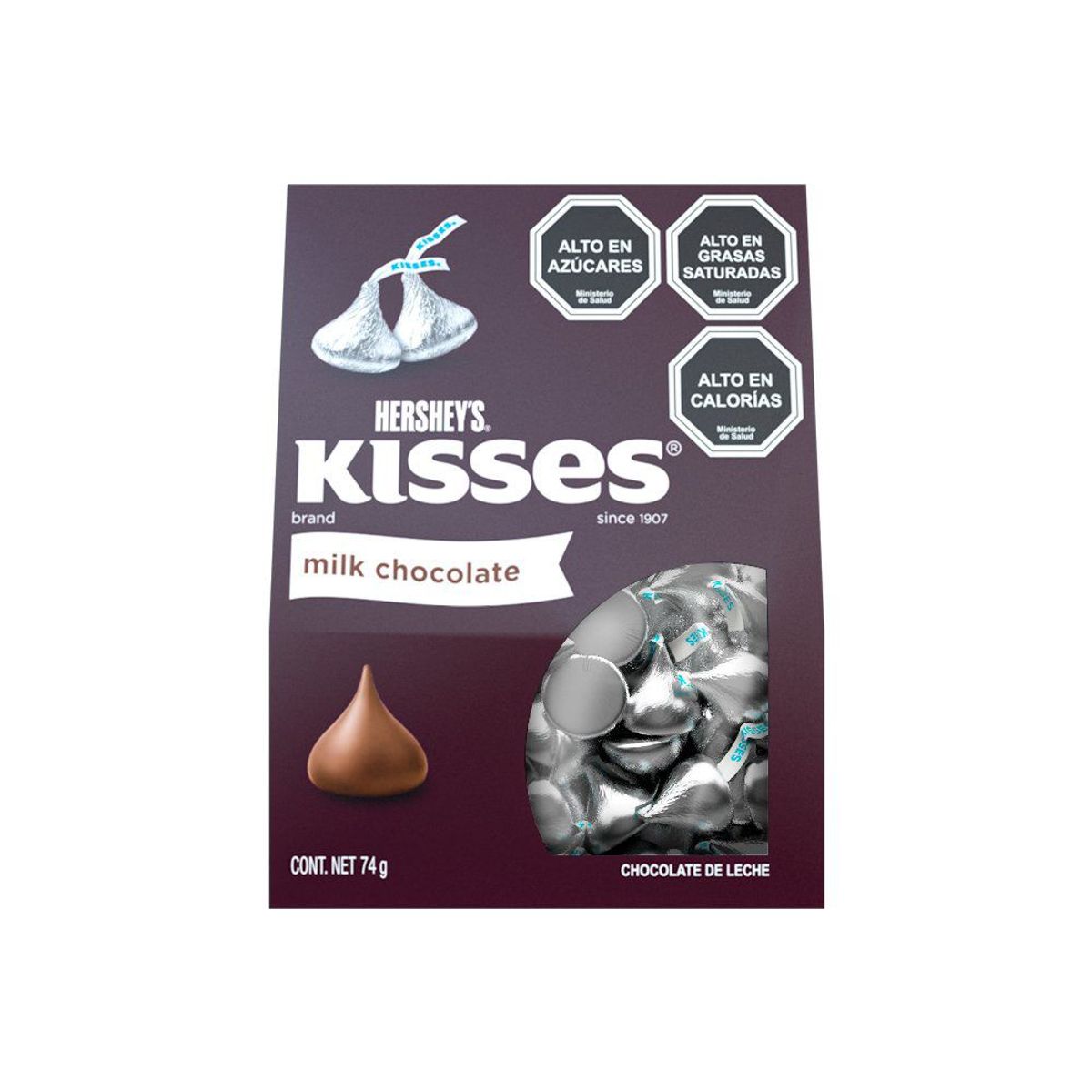 HERSHEYS - Estuche Kisses Choc Leche Hershey