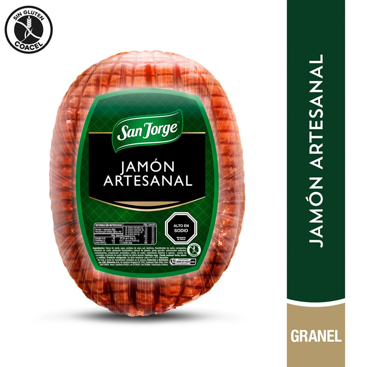 SAN JORGE - Jamón de Cerdo Artesanal a Granel