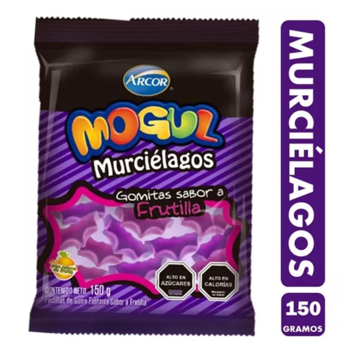 ARCOR - GOMITAS MURCIELAGO HALLOWEEN 150G ARCOR