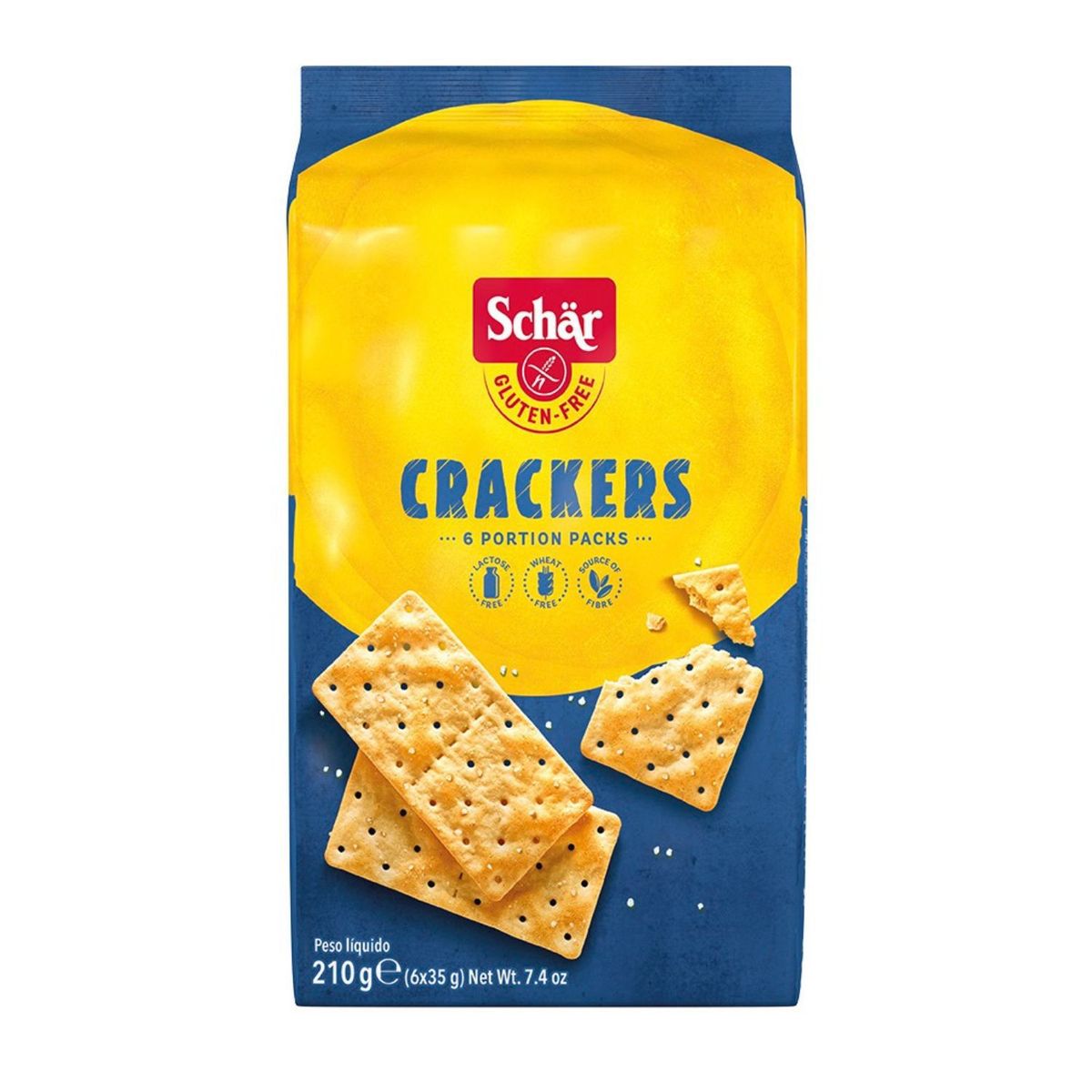 SCHAR - Crackers sin Gluten y sin Lactosa