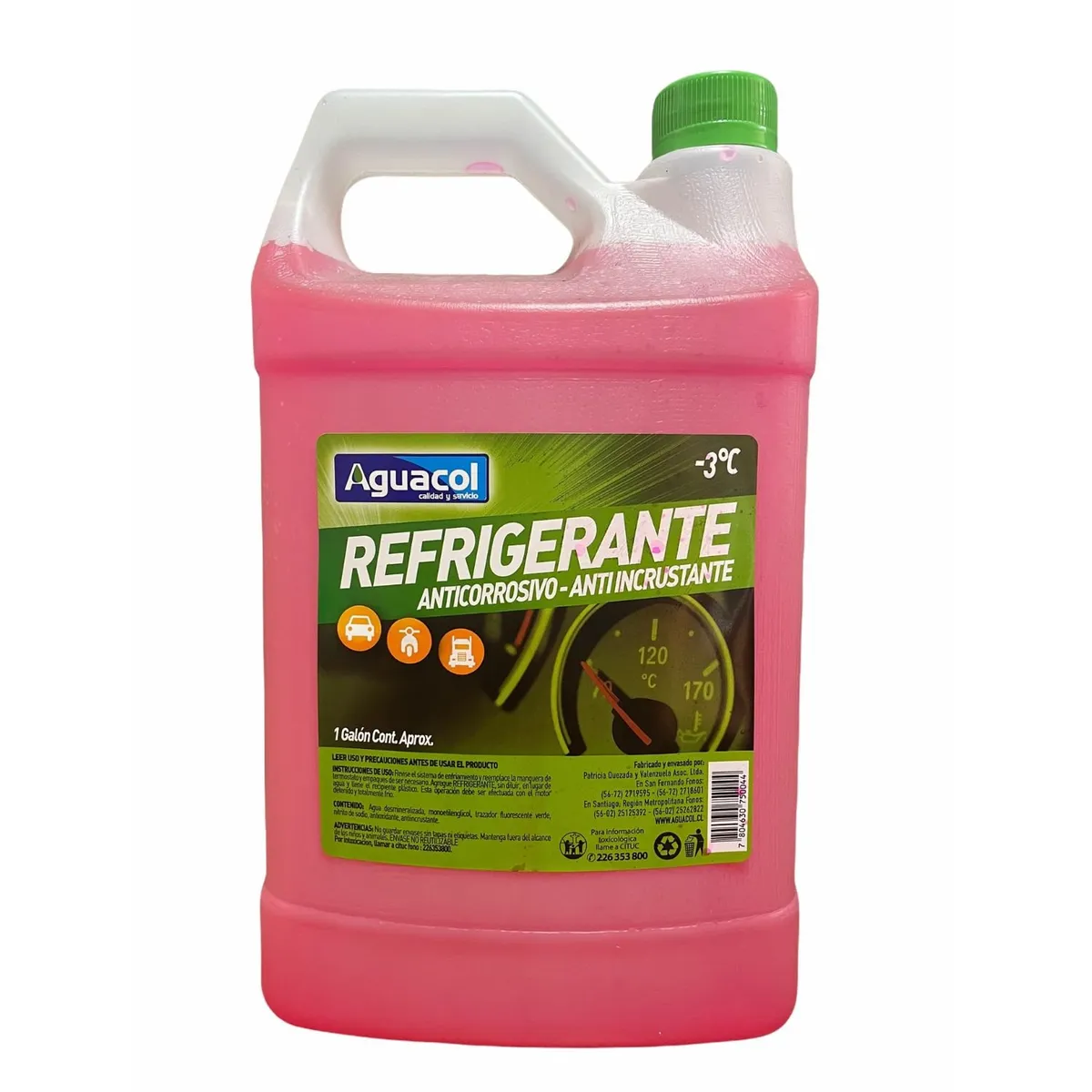 AGUACOL - Refrigerante Rosado