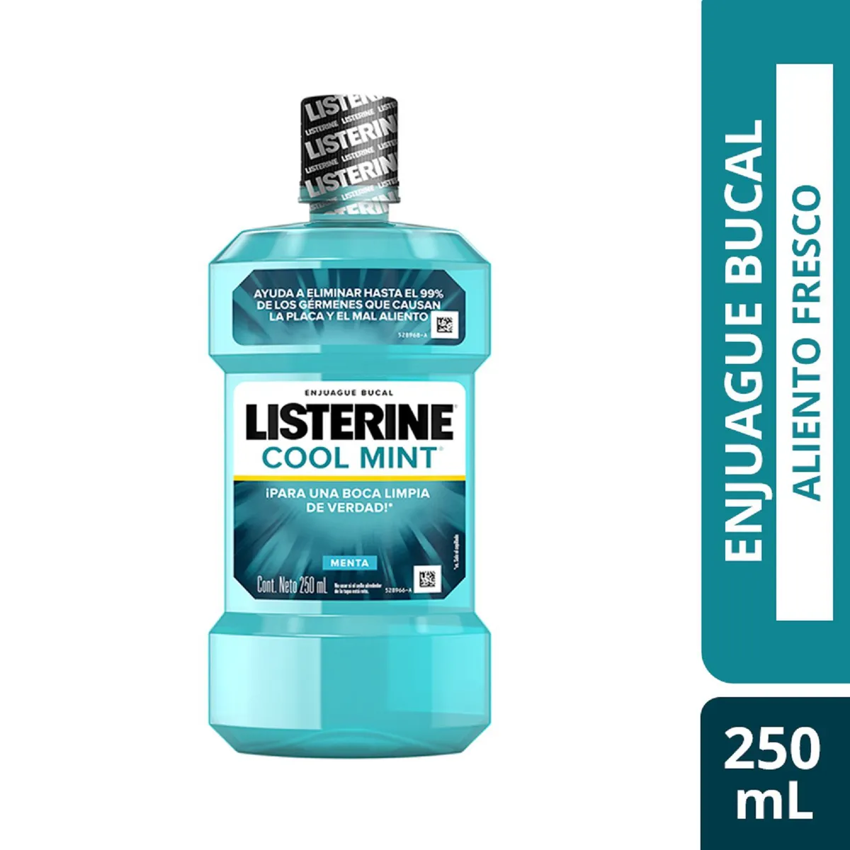 LISTERINE - Enjuague Bucal Cool Mint Listerine 250 ml