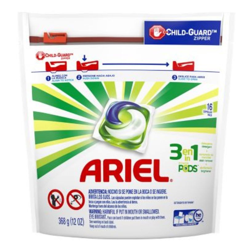 ARIEL - Detergente Concentrado Pods Ariel 16 Un