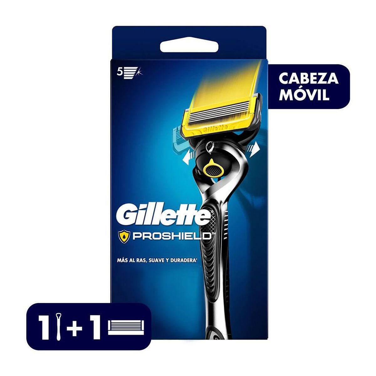 GILLETTE - Máquina Para Afeitar Fusion5 Proshield Recargable