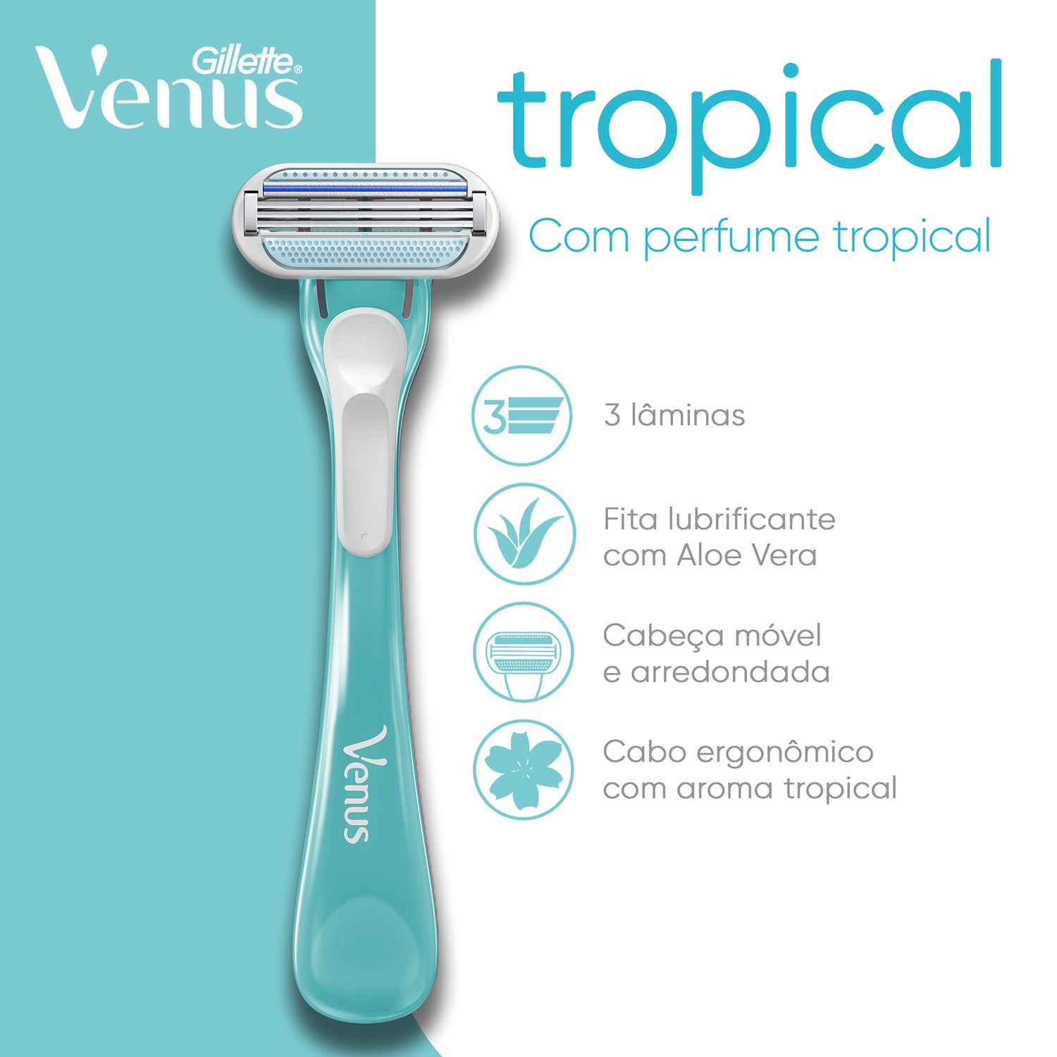 Máquina Afeitar Mujer Gillette Venus Extra Suave 3 un | Tottus Chile