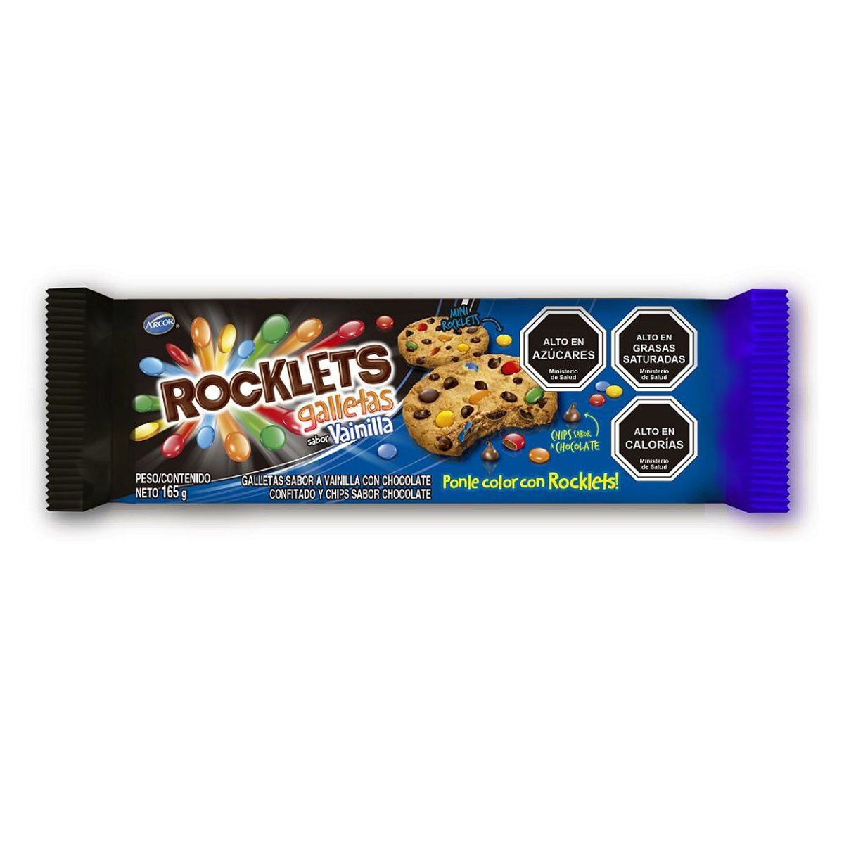 ARCOR - Galleta Rocklets Vainilla