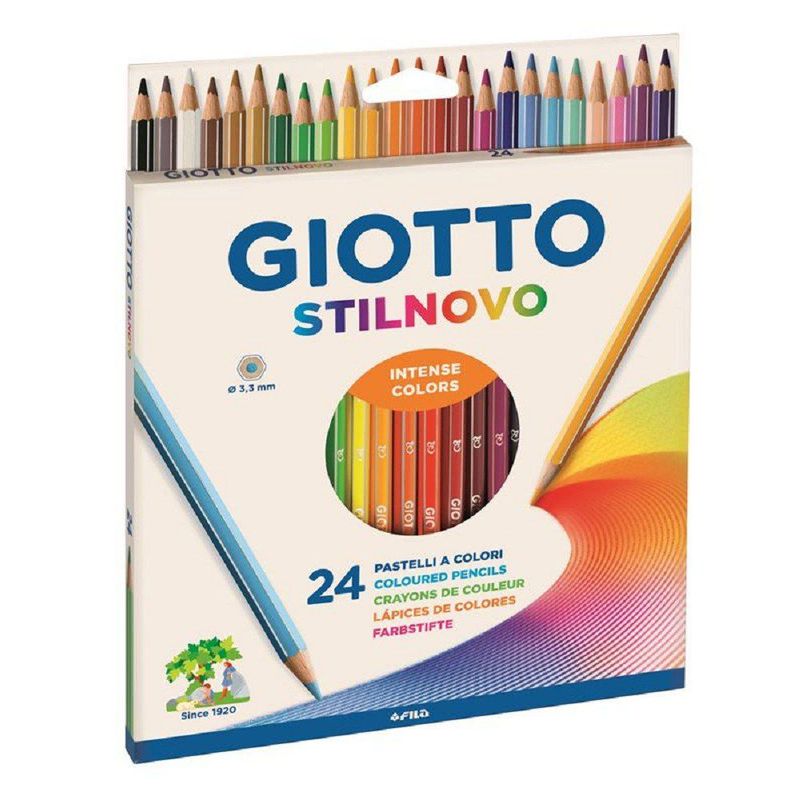 GIOTTO - Lápices Stilnovo 24 Colores