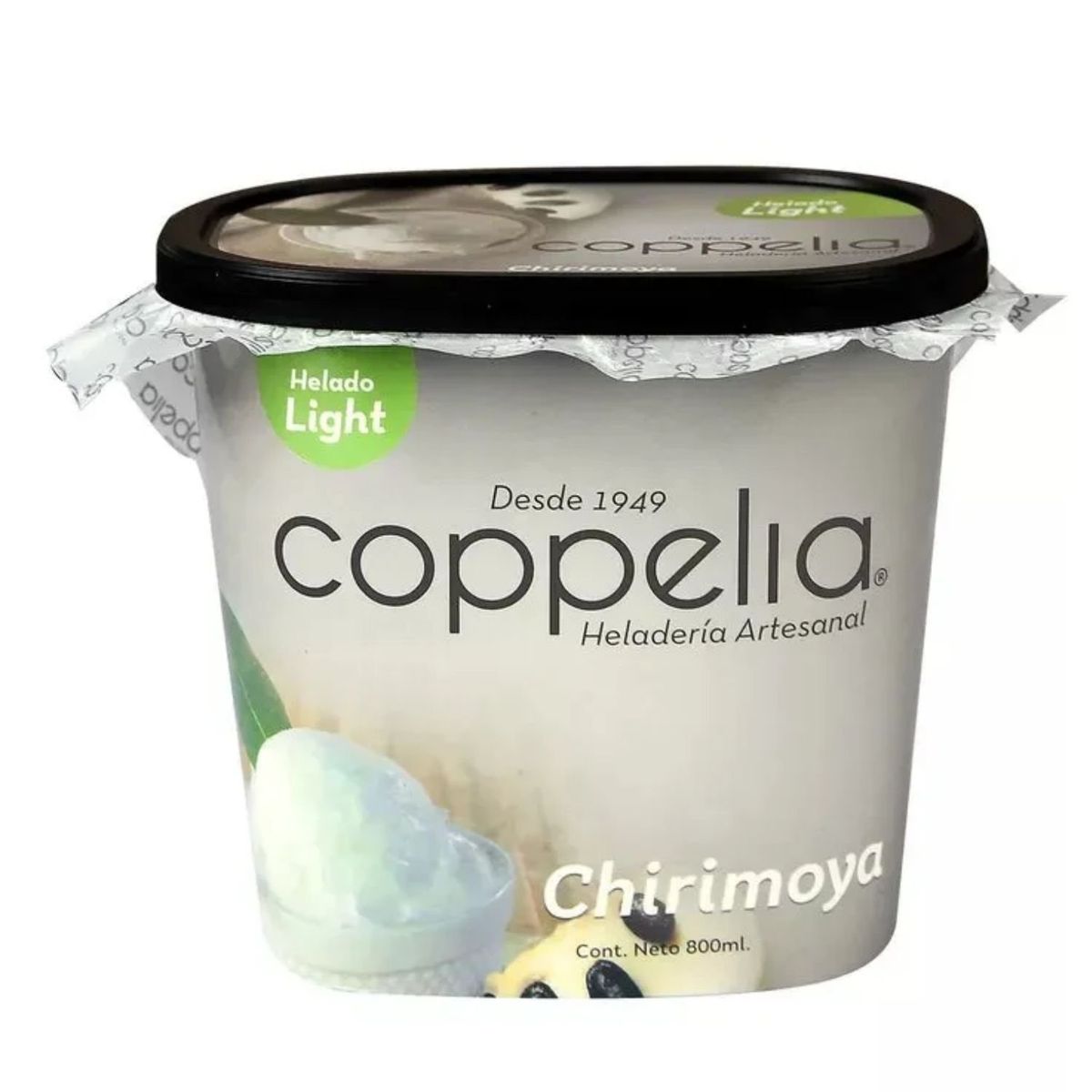 COPPELIA - HELADO LIGHT CHIRIMOYA 800ML