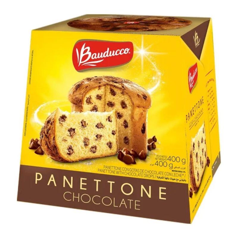BAUDUCCO - Panettonne de Chocolate Bauducco 400 g