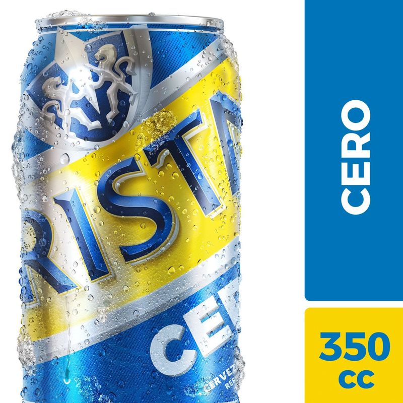 CRISTAL - CERVEZA RADLER LATA CRISTAL CERO 350 CC