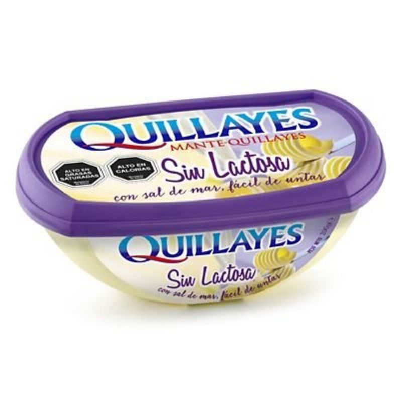 QUILLAYES - Sucedáneo de Mantequilla sin Lactosa con Sal
