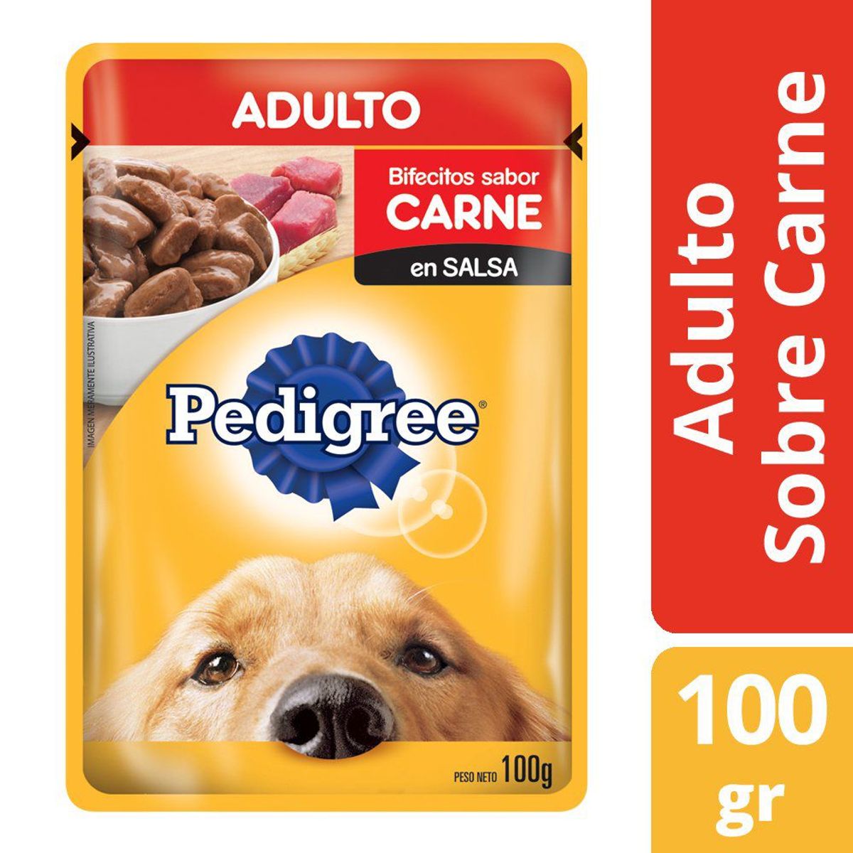 PEDIGREE - Alimento Húmedo Pouch Carne