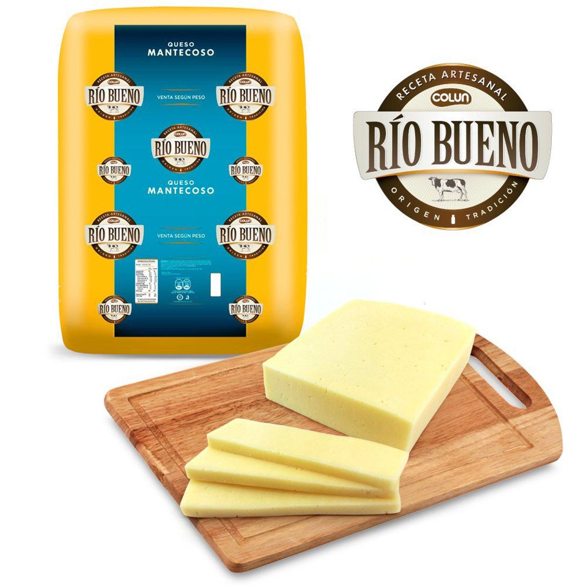 RIO BUENO - Queso Mantecoso Trozo Granel