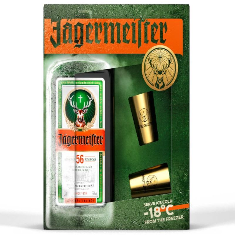  - PACK JAGER 2 VASOS JAGERME 35GG 700 CC