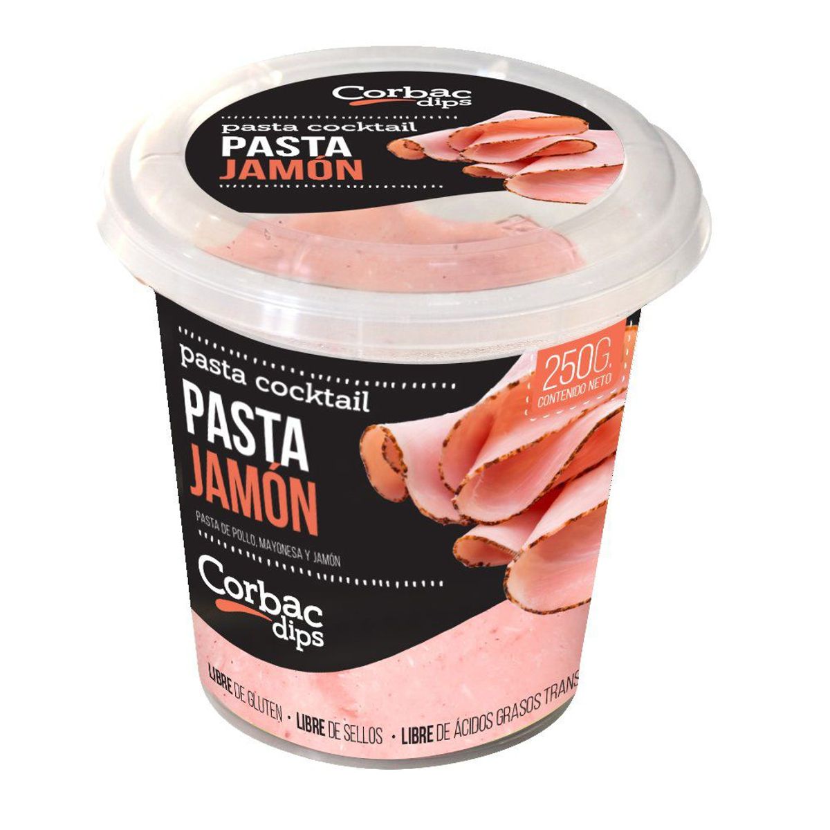 CORBAC - Pasta Untable Ave y Jamón Corbac 250 g