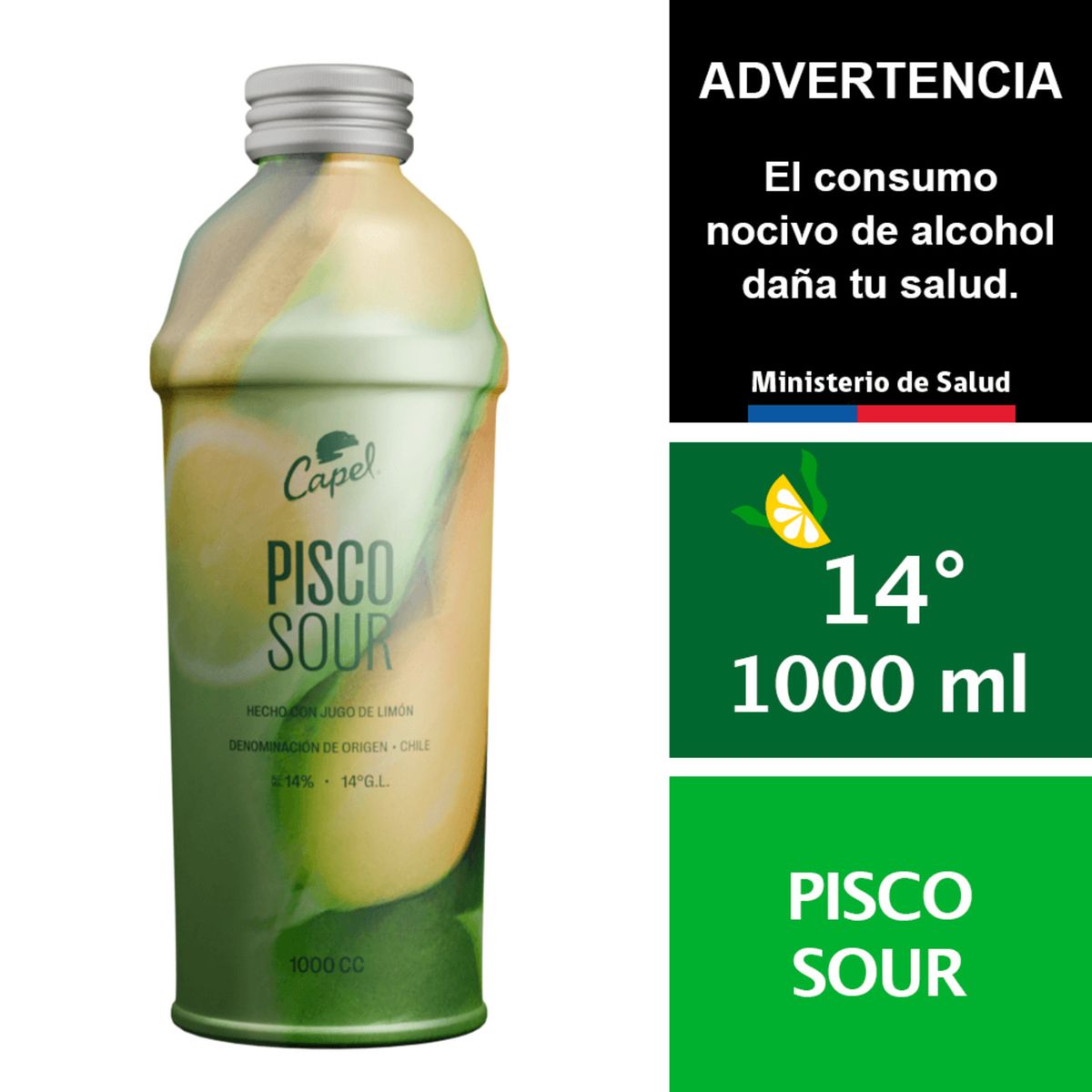 CAPEL - Cóctel Capel sour 14°