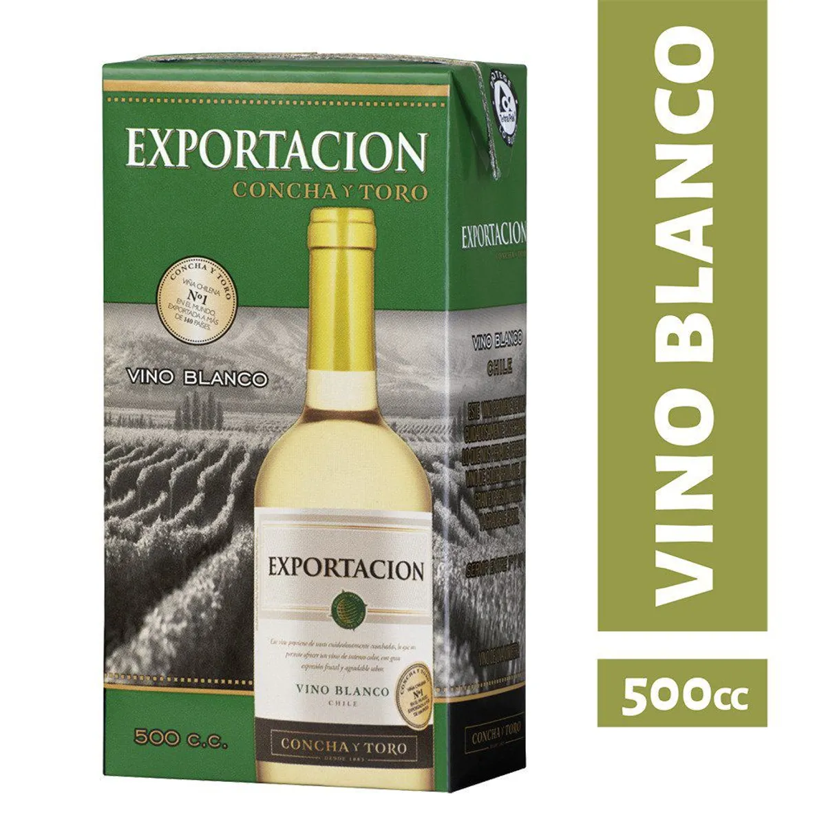 EXPORTACION - Vin blanco tetra 13.5°