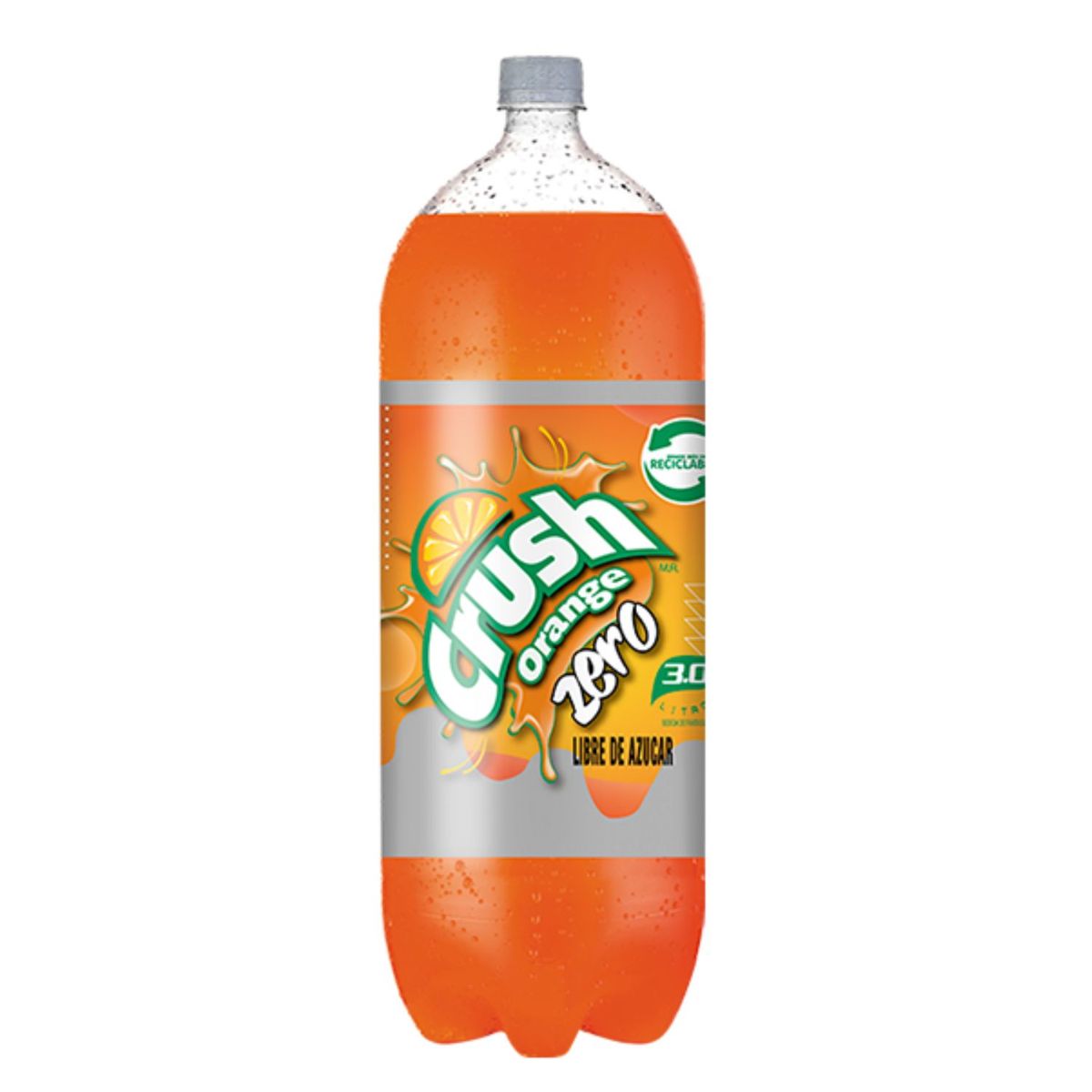 CRUSH - Bebida Crush Zero Desechable 3 L
