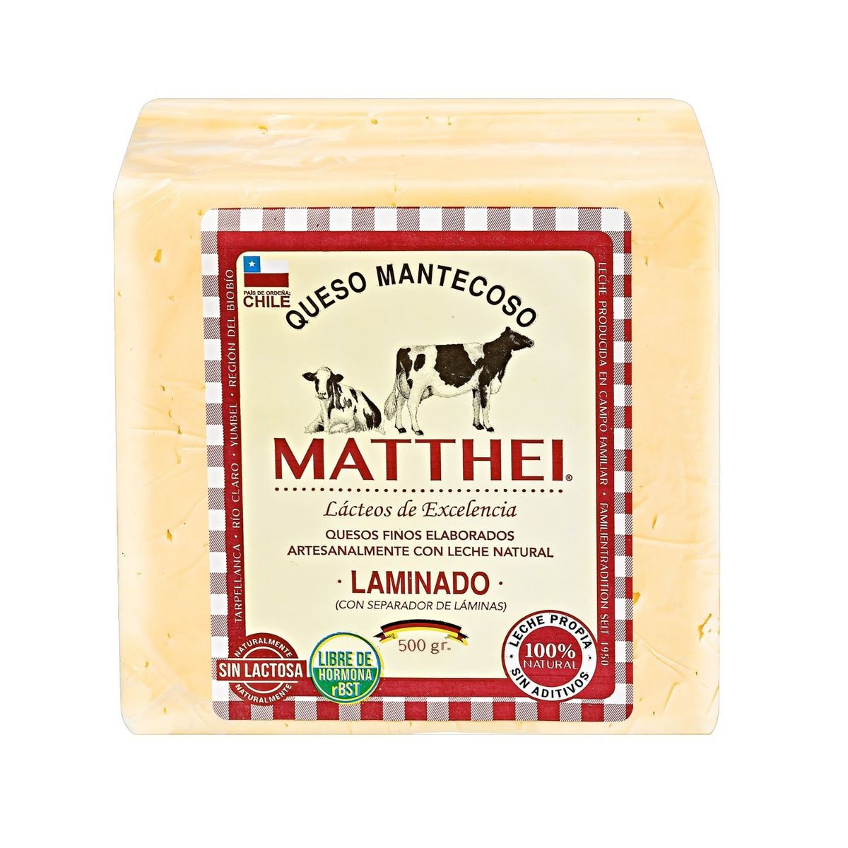 MATTHEI - Queso Laminado Mantecoso