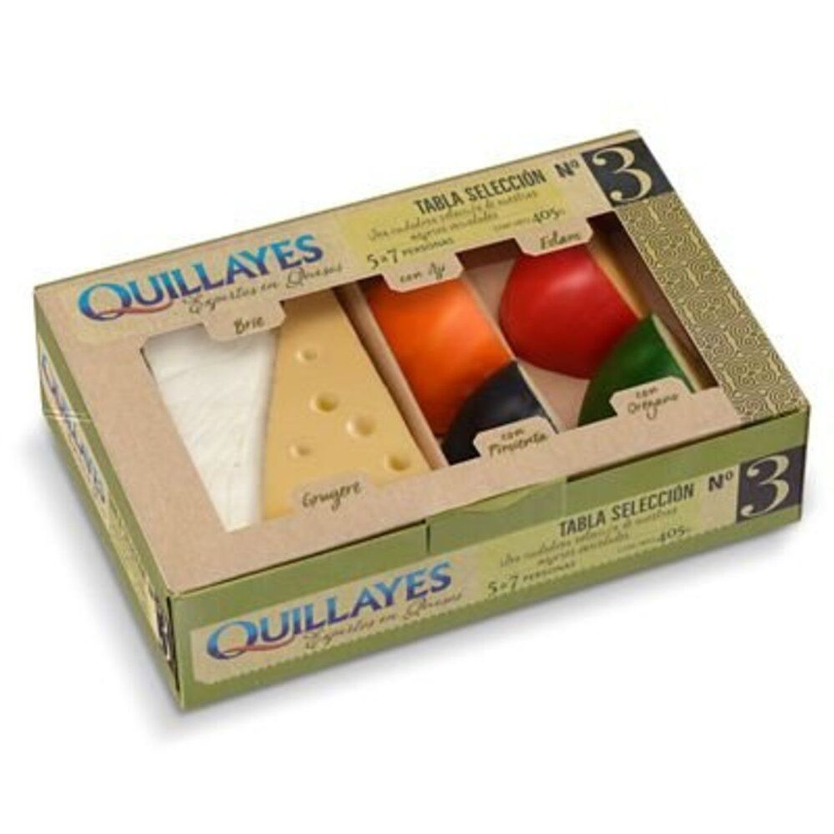 QUILLAYES - Tabla Queso Selección N°3