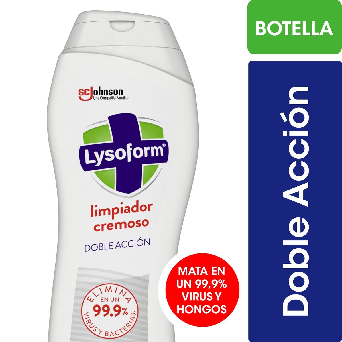 LYSOFORM - Limpiador Desinfectante Lysoform Cremoso para Baño 450ml