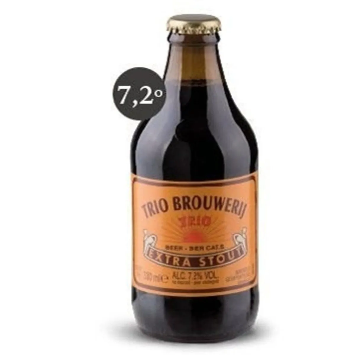 TRIO EXTRA STOUT - CERV BOT TRIO EXTRA SOTUT 7.1G  330ML