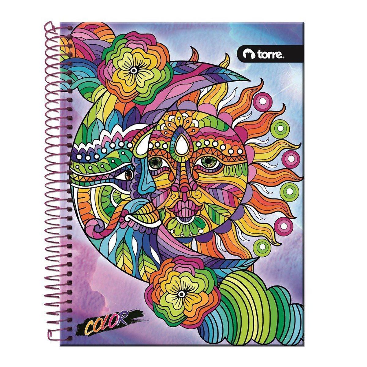 TORRE - Cuaderno Triple Oficio Color Matemática 150 Hojas