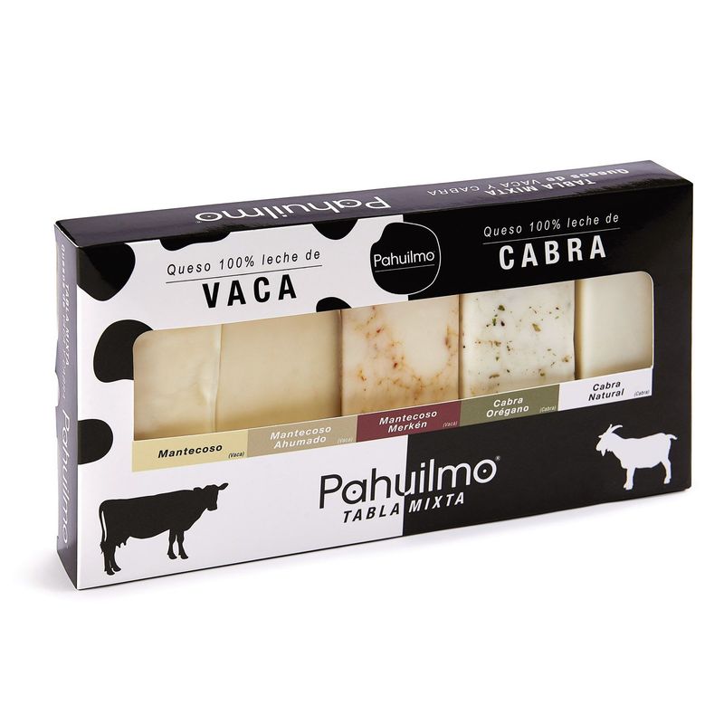 PAHUILMO - Tabla Mixta Queso Vaca/Cabra Sabores